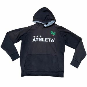 大きいサイズ アスレタ リミテッドエディション フーディースウェット デカロゴ　　ATHLETA パーカー フットボール サッカー 雅瀬291