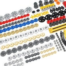 新品 定価4,299円 233ピース 互換品 LEGO（レゴ）テクニック パーツ用ギア (リフトアーム、ピン、車軸、コネクター) ビルディング ブロック_画像7