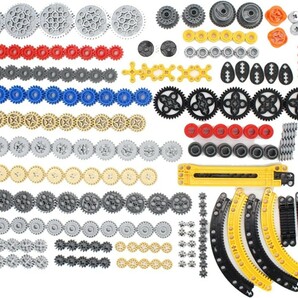 新品 定価4,299円 233ピース 互換品 LEGO（レゴ）テクニック パーツ用ギア (リフトアーム、ピン、車軸、コネクター) ビルディング ブロックの画像3