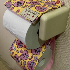 No.28 おぱんちゅうさぎ トイレットペーパーホルダーカバー ハンドメイド