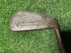  бесплатная доставка по всей стране очень редкий Vintage железный Spalding Bros DUNDEE IRON MID Hickory вал 38.25 дюймовый Y2068