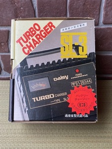 TURBO CHARGER バッテリーチャージャー SL-3 高性能小型充電器 自動車用充電器 取説・紙箱付　