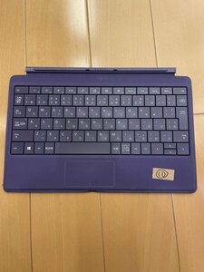 紫⑩サーフェス キーボード／Microsoft surface／Model:1561 Surface RT、Surface Pro、Surface 2、Surface Pro 2