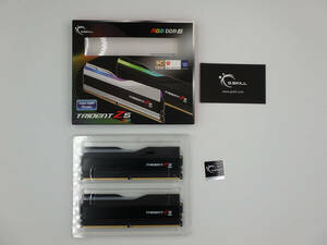 G.SKILL Trident Z5 RGB F5-5600J3636D32GX2-TZ5RK DDR5-5600 64GB（32GB×2）XMP CL36‐36－36－89 1.25V