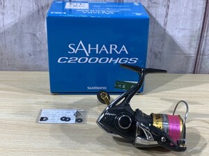 SHIMANO　シマノ　サハラ　C2000HGS　スピニングリール　アジング　メバリング　箱アリ　釣り　スポーツ　レジャー　21110L