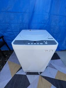 ③SHARP シャープ 全自動洗濯機 洗濯機ES-GE5EJ-W 2021年製 5.5kg ホワイト