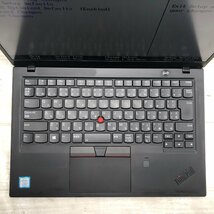 Lenovo ThinkPad X1 Carbon 20KG-S4WF00 Core i7 8550U 1.80GHz/16GB/250GB(SSD) 〔0129N01〕_画像3