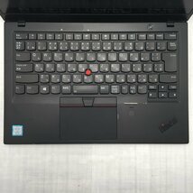 Lenovo ThinkPad X1 Carbon 20KG-S4WF00 Core i7 8550U 1.80GHz/16GB/250GB(SSD) 〔B0530〕_画像3