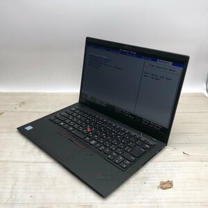 Lenovo ThinkPad X1 Carbon 20KG-S4WF00 Core i7 8550U 1.80GHz/16GB/250GB(SSD) 〔0129N01〕