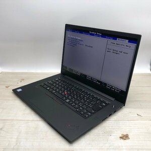 Lenovo ThinkPad P1 Gen 2 20QU-S2G41D Core i7 9850H 2.60GHz/32GB/なし 〔B0503〕