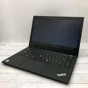 Lenovo ThinkPad L480 20LT-A00LJP Core i5 8250U 1.60GHz/8GB/256GB(NVMe) 〔B0311〕