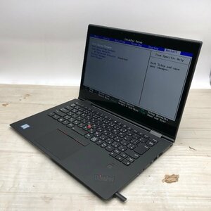 Lenovo ThinkPad X1 Yoga 20LE-S3482L Core i7 8650U 1.90GHz/16GB/512GB(NVMe) 〔A0125〕