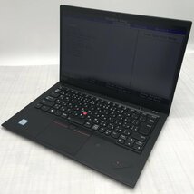 Lenovo ThinkPad X1 Carbon 20KG-S4WF00 Core i7 8550U 1.80GHz/16GB/250GB(NVMe) 〔B0428〕_画像1