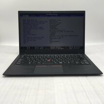 Lenovo ThinkPad X1 Carbon 20KG-S4WF00 Core i7 8550U 1.80GHz/16GB/250GB(NVMe) 〔B0507〕_画像2