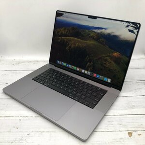 【難あり】 Apple MacBook Pro 16-inch 2021 Apple M1 Pro /32GB/512GB(NVMe) 〔B0206〕