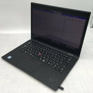 Lenovo ThinkPad X1 Yoga 20LE-S3000L Core i7 8650U 1.90GHz/16GB/なし 〔B0608〕