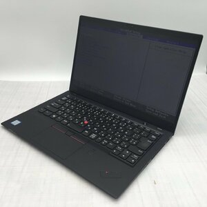 Lenovo ThinkPad X1 Carbon 20KG-S4WF00 Core i7 8550U 1.80GHz/16GB/250GB(SSD) 〔B0623〕