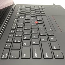 Lenovo ThinkPad X1 Yoga 20LE-S3000C Core i7 8650U 1.90GHz/16GB/なし 〔B0508〕_画像4