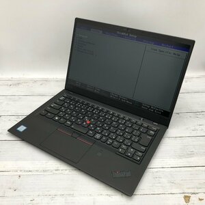 Lenovo ThinkPad X1 Carbon 20KG-S4WF00 Core i7 8550U 1.80GHz/16GB/250GB(SSD) 〔0207N03〕