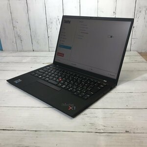 Lenovo ThinkPad X1 Carbon 20XX-CTO1WW Core i7 1165G7 2.80GHz/16GB/256GB(NVMe) 〔A0106〕