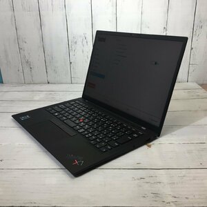 Lenovo ThinkPad X1 Carbon 20XX-CTO1WW Core i7 1165G7 2.80GHz/16GB/256GB(NVMe) 〔A0109〕