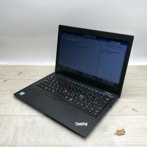 【難あり】 Lenovo ThinkPad L380 20M6-S0MY00 Core i5 8250U 1.60GHz/16GB/256GB(SSD) 〔A0331〕