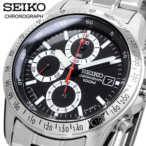 SEIKO セイコー 腕時計 メンズ 国内正規 クォーツ クロノグラフ ビジネス カジュアル SND371P