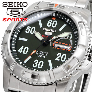 SEIKO Seiko wristwatch men's foreign model Seiko five 5 sport self-winding watch SRP215K1