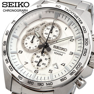 SEIKO セイコー 腕時計 メンズ 海外モデル ビジネス カジュアル クロノグラフ SSB317P1