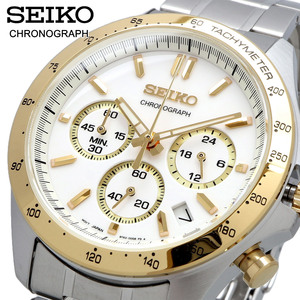 SEIKO セイコー 腕時計 メンズ 国内正規品 セイコーセレクション クォーツ 8T クロノグラフ ビジネス SBTR024