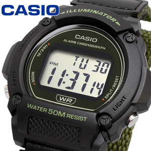 CASIO カシオ 腕時計 メンズ チープカシオ チプカシ 海外モデル デジタル W-219HB-3AV