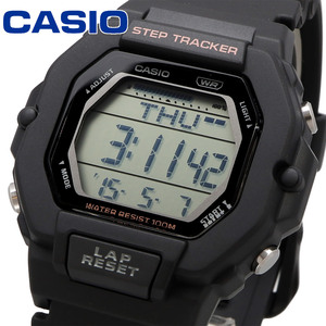 CASIO カシオ 腕時計 レディース チープカシオ チプカシ 海外モデル ウォーキング ランニング 歩数計 デジタル LWS-2200H-1AV