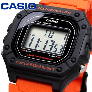 CASIO カシオ 腕時計 メンズ チープカシオ チプカシ 海外モデル デジタル W-218H-4B2V