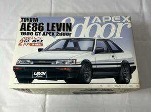 フジミ 1/24トヨタ AE86 レビン GT APEX 後期型