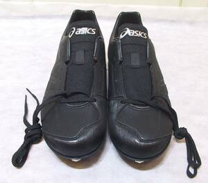 新品　asics/ASICS アシックス 野球スパイク 金属スパイク ネオリバイブ 3 埋め込みスパイク 1121A013 26.0㎝ ブラック 未使用品展示品