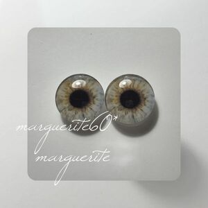 G044★足つきグラスアイ＊Blythe ハンドメイド ☆ブライスアイ＊Blythe eye