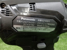 未使用品 Panasonic パナソニック 14.4V/18V 充電式 ドリルドライバー EZ1DD1J18D-B 充電器 バッテリー×2個付き_画像6