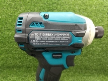 未使用 makita マキタ 18V 充電式 インパクトドライバ 青 ブルー バッテリー2個 ＋ 充電器 TD171DRGX_画像5