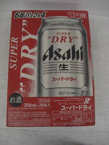 ◆◇アサヒ/スーパードライ/ビール/350ｍｌ/２４缶/賞味期限２０２４年１０月/未開封 :日k1665-157ネ◇◆