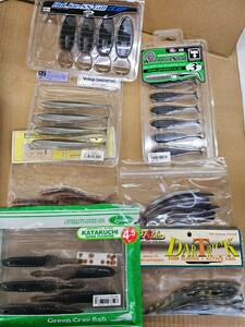 ◆◇OSP　等　ソフトルアー　詰め合わせ　中古品（7個セット）【釣Y2731-286併】◇◆