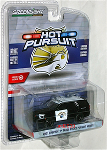 Greenlight 1/64 2021 シボレー タホ Chevrolet Tahoe Police Pursuit Vehicle ハイウェイ パトロール ポリスカー CHIPs グリーンライト