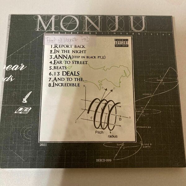 [国内盤CD] MONJU/Proof Of Magnetic Field
