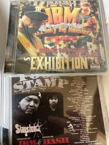 JBM / BRING DA NOIZE 2nd GAME EXHIBITION＋foot stamp 2枚セット　レア盤