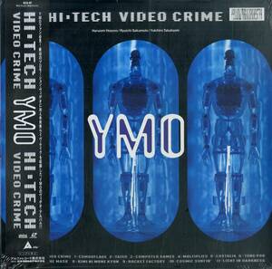 B00178885/【邦楽】LD/YMO「Hi-Tech Video Crime」