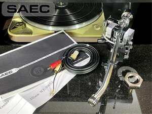 トーンアーム SAEC WE-308SX SAECケーブル等付属 リフターオイル補充済み Audio Station