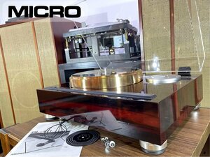  turntable MICRO BL-111. made of gold thread / SME base A1206 etc. attached our company maintenance / adjusted goods Audio Station