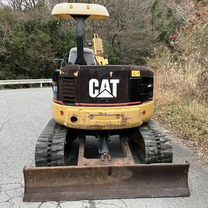 現状 CAT305CR 5t クラス バックホー 油圧ショベル ユンボ の画像3