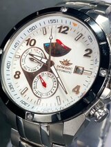 新品 正規品 ドミニク DOMINIC 自動巻き 手巻き時計 腕時計 オートマティック カレンダー 防水 ステンレス ピンクゴールド プレゼント_画像3