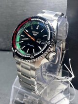 国内正規品 新品 腕時計 SEIKO セイコー SKX Sports Style レトロカラー コレクション セイコー5 スポーツ 自動巻き ステンレス SBSA221_画像4