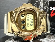 新品 CASIO カシオ 正規品 腕時計 G-SHOCK ジーショック Gショック スケルトン デジタル腕時計 多機能腕時計 クオーツ 20気圧防水 ゴールド_画像5